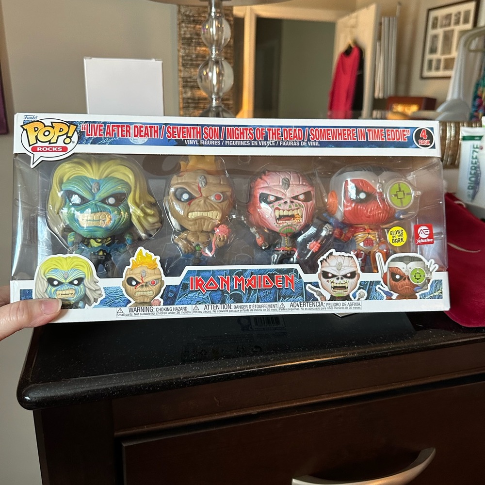 Iron Maiden Funko Pop set